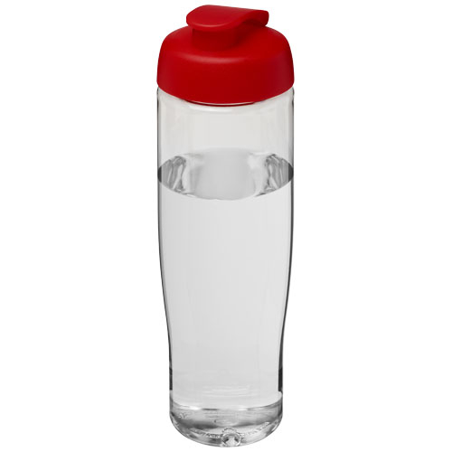 Bouteille de sport publicitaire 700ml H2O Active® Translucide et Rouge